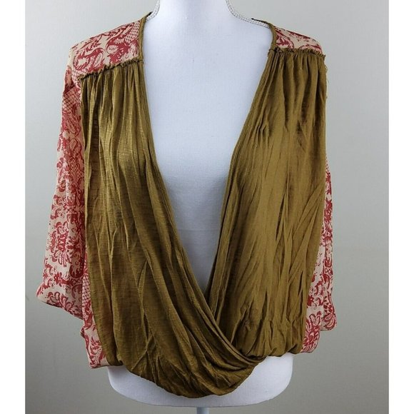 bke Boutique Tops - BKE Boutique Women's Multi Media Blouse Top Size XS/S